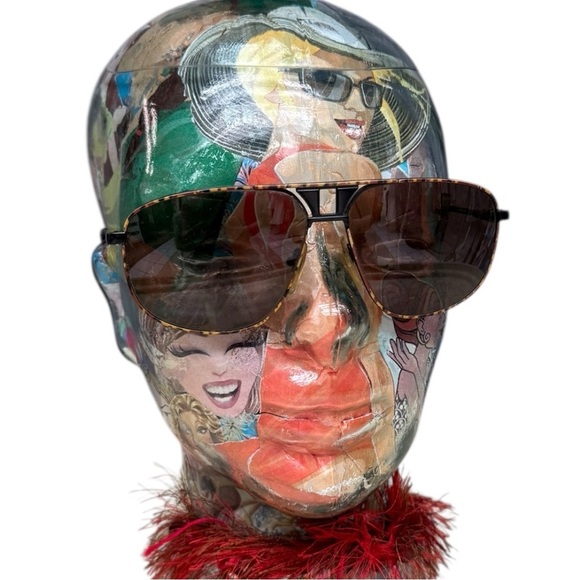 Vintage BerDel Sferoflex Blackwood Vintage Sunglasses Made in Italy - Picture 5 of 10